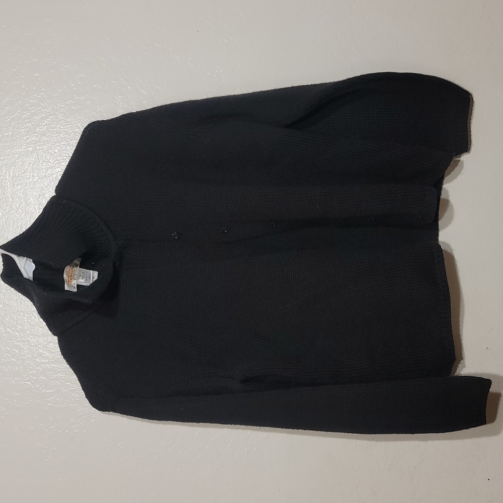 Talbots Women's Petite Sweater Black sz S GUC